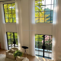 Portes Françaises en Aluminium, Portes Extérieures pour Maisons, Portes d'Entrée, Porte Vitrée, Villa, Jardin, Résistantes au Vent