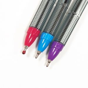 Le fabricant fournit des stylos à bille de 0,5 mm avec recharge en plastique et capuchon, disponibles en 6 couleurs. - Product Image 4