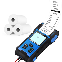 Analyseur de batterie Lancol BAT-560 avec imprimante, analyseur de batterie au lithium 12V, testeur de batterie de voiture, analyseur de batteries