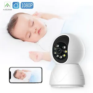 HD 1080p pet monitors sleep smart video wireless wifi 360 camera baby monitor two way talk and alexa