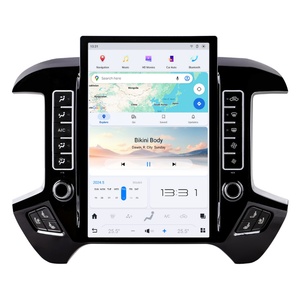 Système d'infodivertissement NaviHua, mise à niveau intérieure, lecteur DVD de voiture style Tesla, 15,6 pouces, pour Chevrolet Silverado GMC Sierra 2019 2021 - Product Image 2