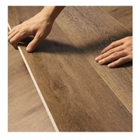 Échantillon Gratuit : Planche de Revêtement de Sol PVC SPC à Clipser Effet Bois, Vinyle de Luxe SPC Étanche 4mm 8mm