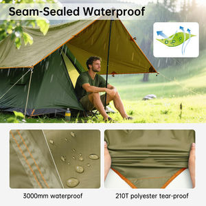 Étanche Portable Bâche Multifonctionnel Camping En Plein Air Voyage Auvent Sac À Dos Bâche Abri Durable et Résistant À L'eau - Product Image 3