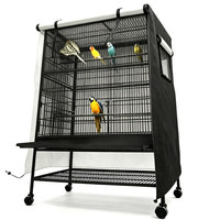 Housse de cage à oiseaux Maple Joy, imperméable, anti-poussière, robuste, pour cage d'extérieur, protection respirante en maille, tailles personnalisées, fabriqué en Chine