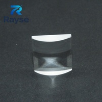 Lentille Cylindrique Plano-Convexe BK7 Personnalisable OEM 22mm*20mm en Quartz/Achats K9 pour Équipement Optique Sphérique Plat