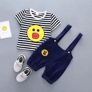 Ropa informal de algodón para niños, verano, 2020