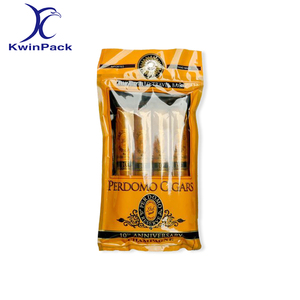Kwinpack Tùy Chỉnh In Dây Kéo Độ Ẩm Túi Giữ Ẩm Mylar Cellulose Xì Gà Lưu Trữ Cho Thuốc Lá Xì Gà - Product Image 3