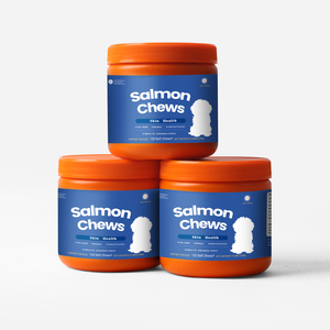 Masticables suaves <span class=keywords><strong>de</strong></span> salmón para perros, suplemento multibeneficio para la salud <span class=keywords><strong>de</strong></span> mascotas, colágeno, aceite <span class=keywords><strong>de</strong></span> hígado <span class=keywords><strong>de</strong></span> bacalao, soporte para articulaciones <span class=keywords><strong>de</strong></span> cadera, pulgas, pájaros, animales - Product Image 4