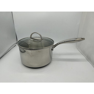Listo para enviar 3 Qt Estilo coreano 304 Sartén de <span class=keywords><strong>acero</strong></span> <span class=keywords><strong>inoxidable</strong></span> <span class=keywords><strong>con</strong></span> tapa de <span class=keywords><strong>colador</strong></span> de vidrio para preparación de sopa - Product Image 2
