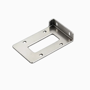 Support en U en acier inoxydable avec trois trous, usiné avec haute précision, épaisseur personnalisée pour support de montage - Product Image 5