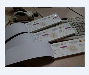 Papier de sécurité à reconnaissance vocale, hologramme, estampage à chaud, livret, billet - Product Image 5