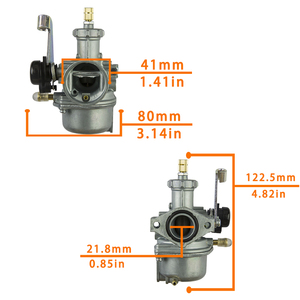 2025 nouvelle vente chaude Kriss KSR Kriss Kaze125 Fury125 Eagle100 AVR <span class=keywords><strong>A110</strong></span> KLX110 KLX140 carburateur de moto - Product Image 2