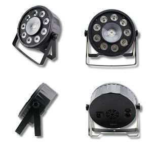 Meilleures ventes : 10 projecteurs LED PAR RGB 3-en-1 avec contrôle DMX512, indice <span class=keywords><strong>de</strong></span> protection IP33, pour discothèques et soirées à domicile - Product Image 2