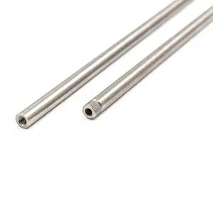 high precision male and female screw Stainless Steel Tubes With external and internal Thread