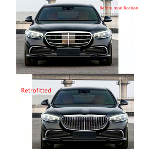 กระจังหน้าสไตล์ Maybach กระจังหน้าคุณภาพดั้งเดิมสำหรับ Mercedes Benz S-Class W223 S400L S450L S680 <span class=keywords><strong>S500</strong></span> <span class=keywords><strong>2021</strong></span> + - Product Image 2