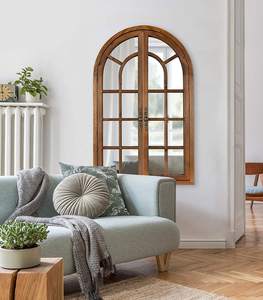 กรอบไม้แบบแขวนผนังแบบเรียบง่ายกรอบกระจกหน้าต่างทางเดียวแบบปรับแต่งได้ - Product Image 2