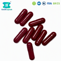 Coques de capsules dures à base de plantes HPMC, compatibles végétaliennes, certifiées végétariennes, sans ETO, sans chloroéthanol, matières premières de qualité supérieure