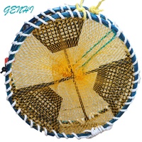 Offre Spéciale 37*11cm petite Pieuvre Cages Pièges filet De Crabe