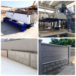 Machine de fabrication de panneaux muraux en béton préfabriqués pour clôtures de ferme, entièrement automatique, avec commande PLC, Libo - Product Image 2