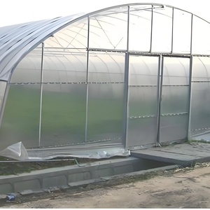 Sıcak satış sera için Hoop House Tunneling büyüyen sebze için tek açıklıklı tarım sera