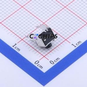 TS-1043A-A3B3-D2-T2 Tactile Switch Through hole Switch Single Pole Single Throw Round Button 2.5N Right Angle Insert - Product Image 2