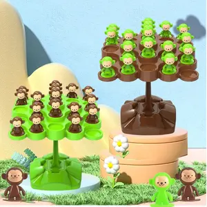 2023 new toys Hot Selling Plastic Funny table gaming monkey Balance tree kids toys Set parent-child interactive toys for kids