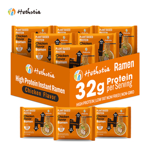 บะหมี่ในถุงสำหรับใส่อาหารเพื่อสุขภาพอาหารไก่แบบไ<span class=keywords><strong>ม</strong></span>่ทอด<span class=keywords><strong>ม</strong></span>ีรสชาติไก่ที่มีโปรตีนสูงแห้งในอากาศ - Product Image 2