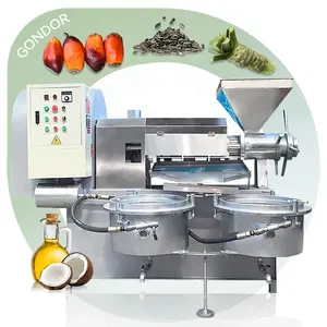 Master Virgin Coconut Big Cold Press Soybean Comercial Olive Oil Presser Production Machine Made in China