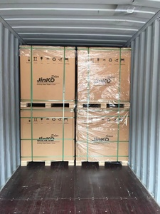 JINKO แผงเซลล์แสงอาทิตย์550W 555W 560W โมโนโมดูล PV แบบสองช่อง MBB แบบครึ่งเซลล์ดั้งเดิม - Product Image 3