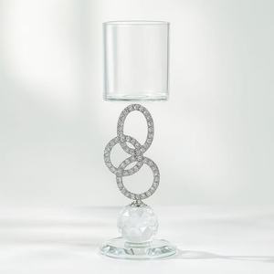 Bocaux en verre à double paroi soufflés à la main, tasses personnalisées, conception double couche résistante à la chaleur pour bougeoir pour la fabrication de bougies - Product Image 5