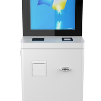 Self Payment Hotel Kiosk mit Touchscreen Check-In/Check-Out Kartenleser RFID-Kartensp ender Drucker SDK-Funktion