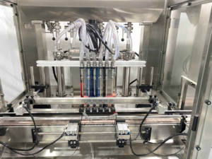 Máquina de llenado automático ESKO con tolva de calentamiento mezclador, equipo de llenado de botellas desinfectante de manos líquido para champú de coche de 1 litro - Product Image 2