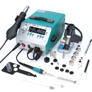 Station de retravail YIHUA 948-II 4 en 1 SMD, fer <span class=keywords><strong>à</strong></span> <span class=keywords><strong>souder</strong></span> <span class=keywords><strong>à</strong></span> air chaud intelligent, aspiration automatique, pistolet <span class=keywords><strong>à</strong></span> <span class=keywords><strong>souder</strong></span>, fer <span class=keywords><strong>à</strong></span> <span class=keywords><strong>souder</strong></span> - Product Image 1