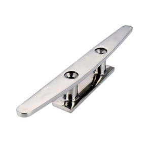 Bouée d'amarrage intégrée en acier inoxydable marin de 4 pouces avec base en corne de bœuf, accessoires de yacht pour pièces de quincaillerie de bateau - Product Image 1