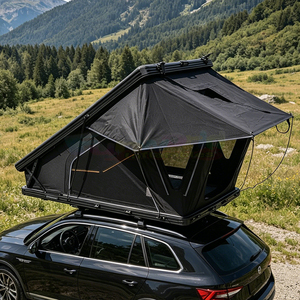 Lightweight Hard Shell Roof Top Tent For <b>Car</b> Aluminum Carpa De Techo Camping Easy Installation Rooftop Tent With Ladder Vehicles - Product Image 5