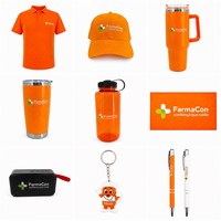 Set de Regalo Promocional con Logotipo Personalizado AI-MICH, Obsequio Corporativo, Vaso, Botella de Agua, Camiseta Polo, Gorra, Altavoz para Medicina y Farmacia