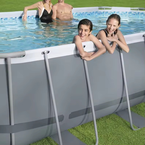 Venta al por mayor plegable piscina suelo piscina acero Pro <span class=keywords><strong>Deluxe</strong></span> <span class=keywords><strong>Splash</strong></span> marco piscina para la familia - Product Image 5