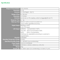 Concentrateur d'oxygène industriel numérique PSA Winpower OCS-3F3.0 à capteur ultrasonique, détecte la pureté de l'oxygène 21-95,6% 2026 Gaz