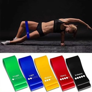 Bandes de résistance pour exercices, résistance moyenne, en TPE, pour fitness, mise en forme, yoga, étirements, équipement d'entraînement - Product Image 4