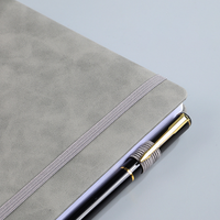 Coffret Cadeau Carnet A5 Promotionnel à Succès avec Stylo et Élastique – Idéal pour le Bureau, l'École et le Journal Intime
