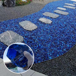 Custom Irregular Shaped Glass Stones, Water Feature Decoration Water Purification <strong>Filter</strong> Glass <strong>Gravel</strong>, Factory Price - Product Image 6