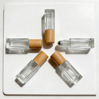 Bouteilles Roll-On en Bambou Écologiques Rechargeables en Gros pour Huiles Essentielles, Conception Anti-Fuite, Logo Personnalisé