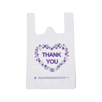 Sacs gilet jetables biodégradables en PE – Durables, légers, avec poignées, personnalisables avec logo, pour supermarchés et commerces de détail