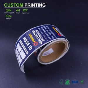 Impresión de Datos, Etiqueta de Papel con Número de Serie Consecutivo, Etiqueta de Código de Barras Personalizada para Envío - Product Image 1