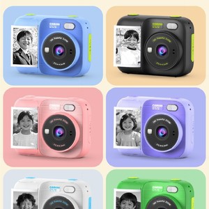 กล้องถ่ายรูปทันที P97 สีฟ้า 32GB MicroSD กล้องสำหรับเด็ก อายุ 3+ ปี - Product Image 5