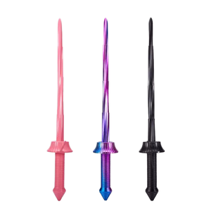 Espada Espiral Extensible Impresa en 3D de PLA, Cuchillo de Gravedad Decorativo para Adornos Colgantes de Papel de Colores, Modelo M38, Cumpleaños Infantil - Product Image 1