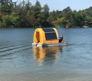 Isla Flotante Inflable para Acampar, Plataforma Flotante Inflable para Playa, Tienda de Campaña Flotante para Acampar en Familia - Product Image 5