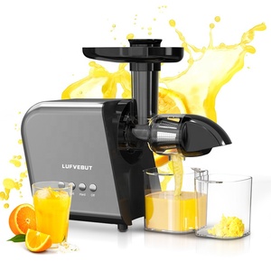 Extractor de Jugos de Cítricos y Vegetales, Exprimidor Lento de Prensado en Frío, Exprimidor Horizontal Multifuncional de Extracción Lenta - Product Image 1