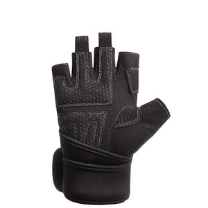 Gants de fitness en cuir à demi-doigts, respirants, pour l'entraînement, la musculation et le bodybuilding - Product Image 3