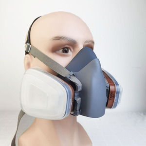 Mặt Nạ Phòng Độc EN140 Hóa Chất Nửa Cao Su Khai Thác Mỏ Bán Chạy Nhất Mặt Nạ Lọc Khí - Product Image 2